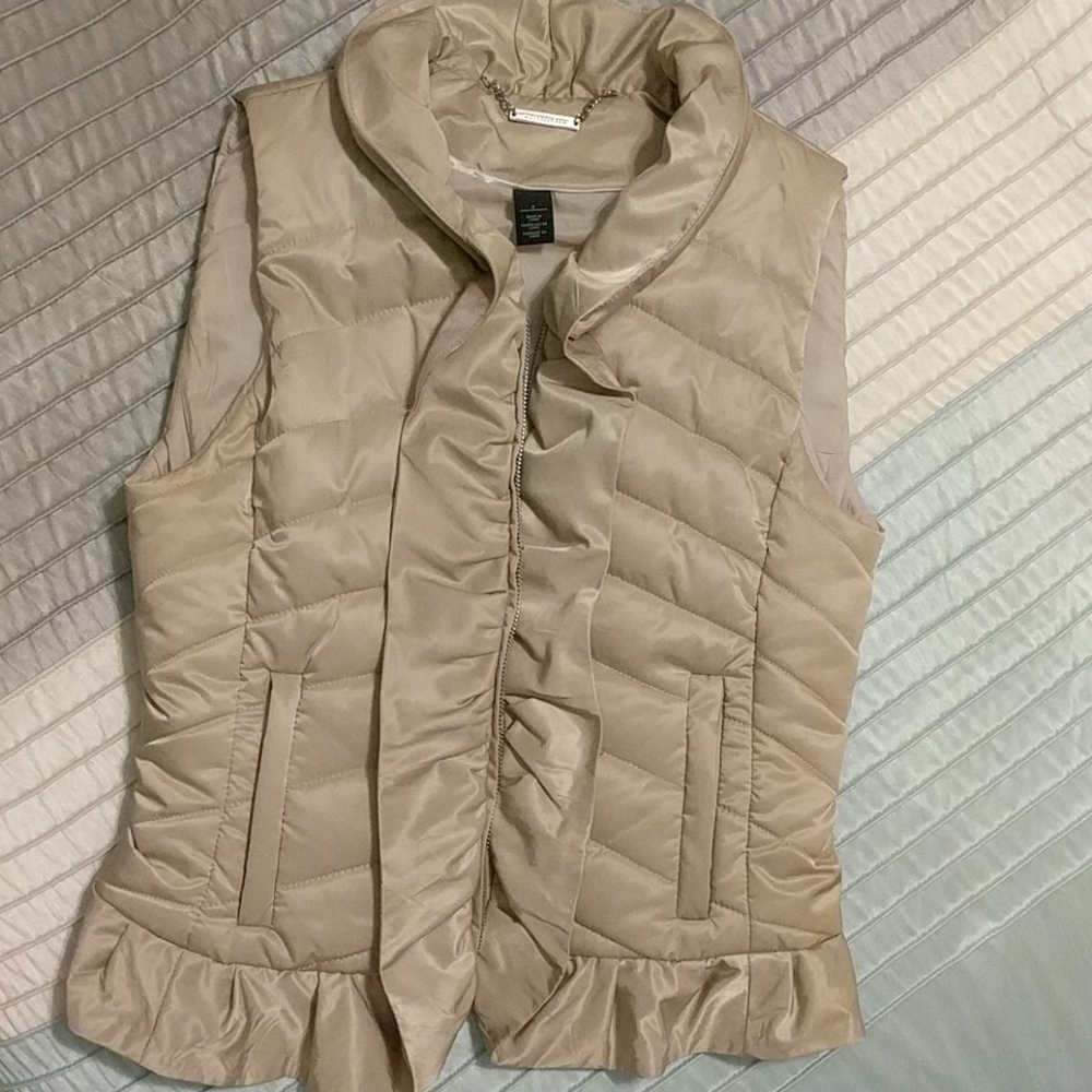 Champagne Puff Vest